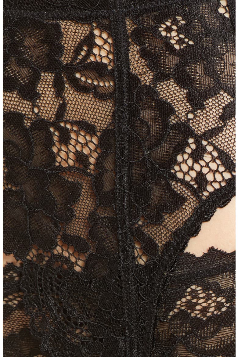 Cora Suspender Belt, Alternate, color, BLACK