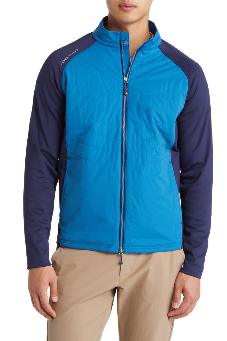 Merge Elite Hybrid Wind Resistant Jacket, Alternate, color, JEWEL BLUE