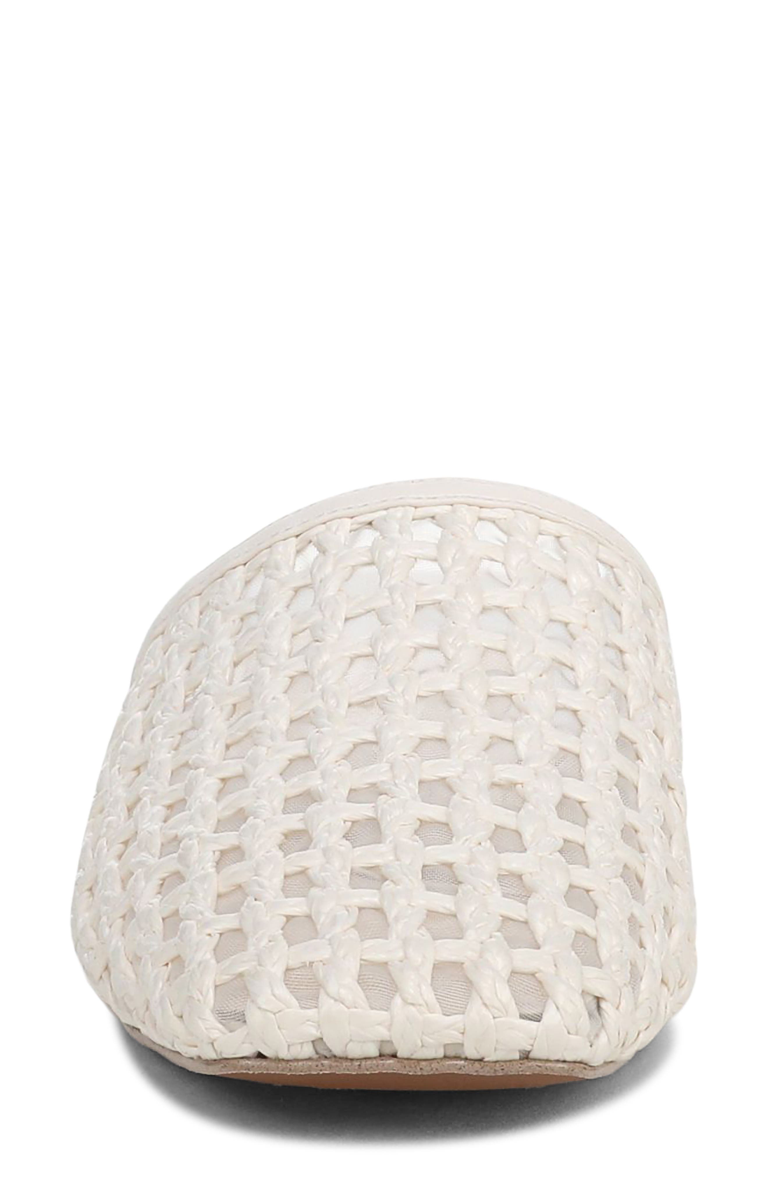 Toba Mule, Alternate, color, CREAM WHITE