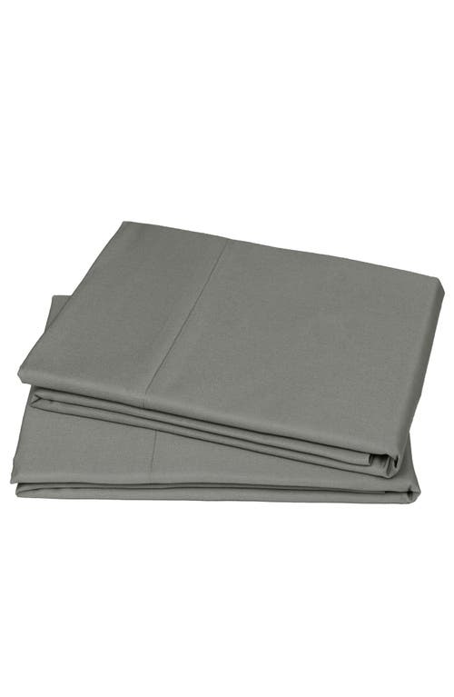 California Design Den Set Of 2 Pillowcases In Gray