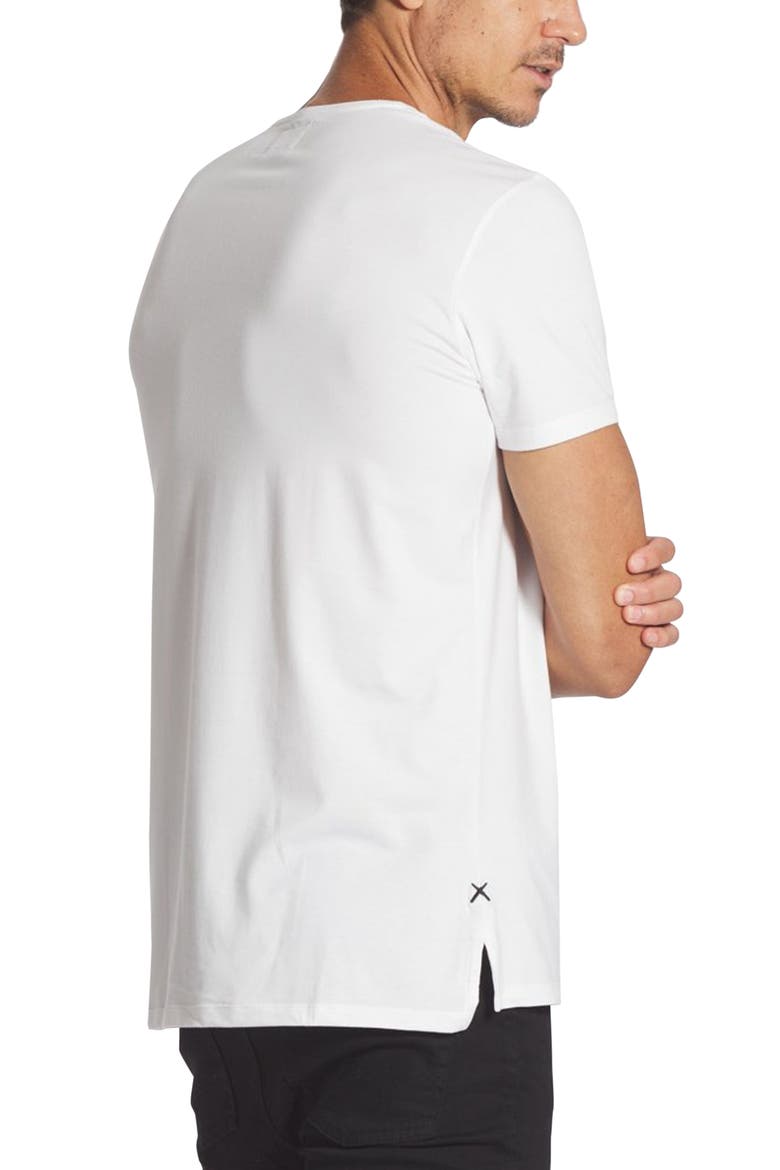 AO Split Hem T-Shirt, Alternate, color, WHITE