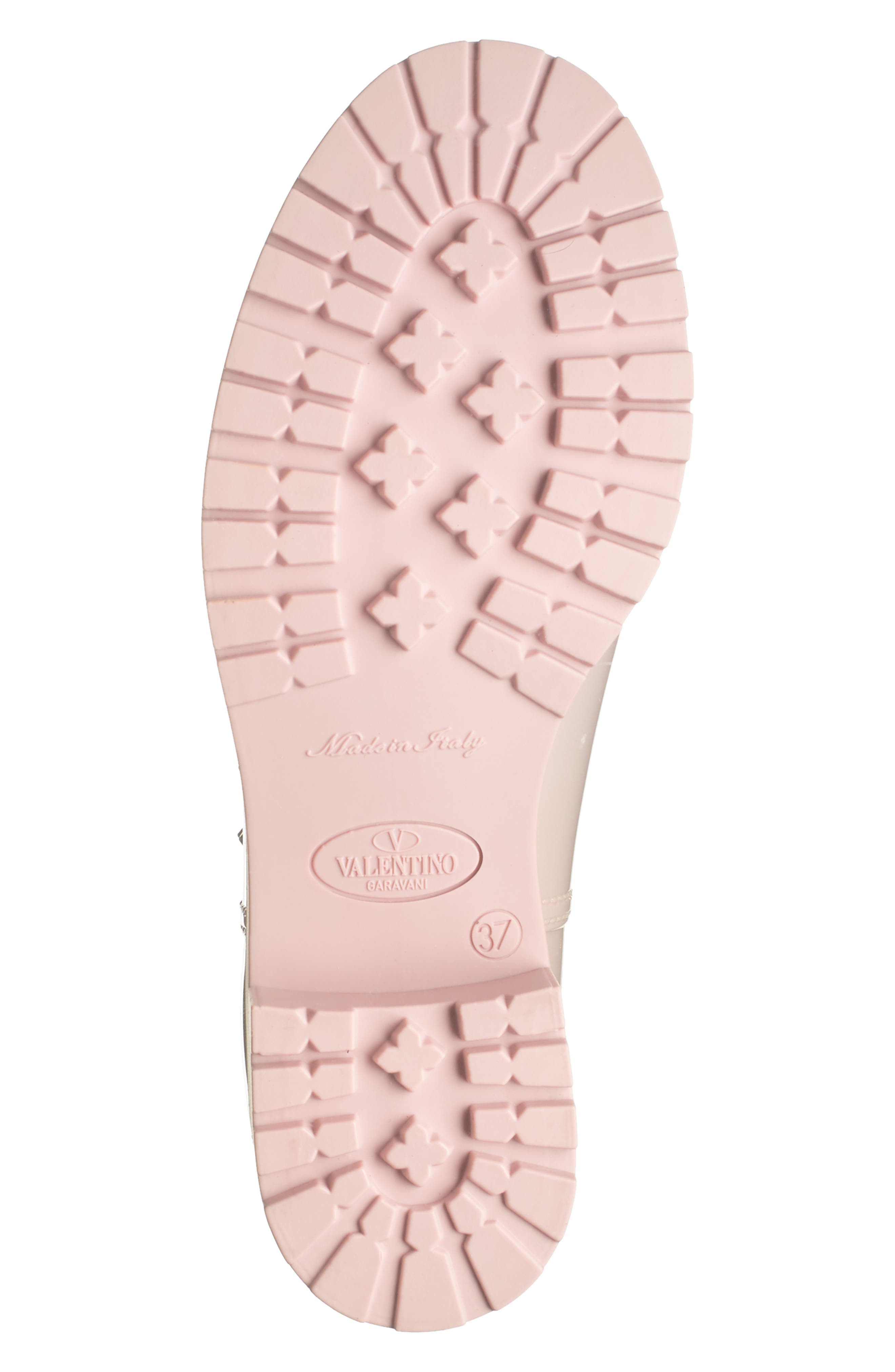 Rockstud Waterproof Rain Boot, Alternate, color, WATER ROSE