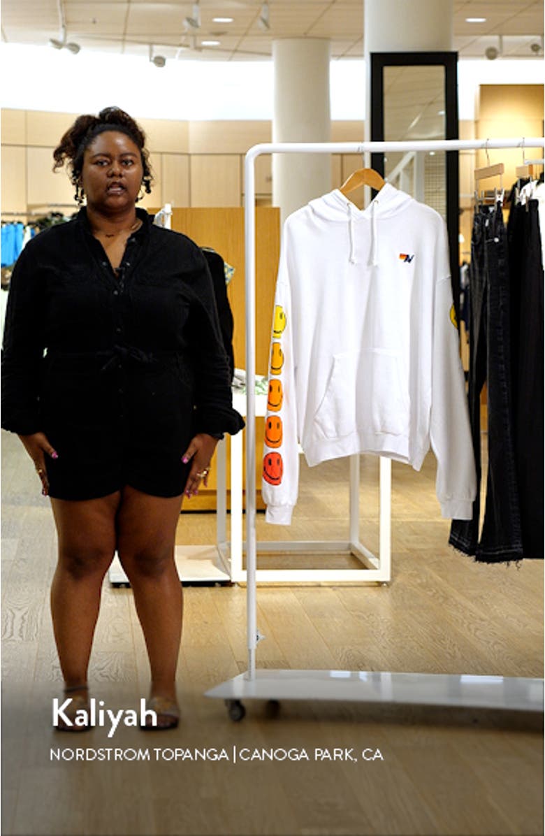 Smiley Graphic Hoodie, sales video thumbnail