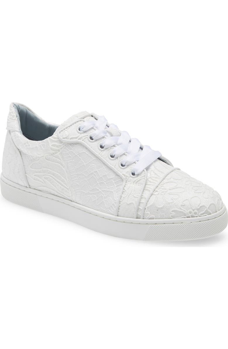 Christian Louboutin Vieira Orlato Low Top Sneaker, Main, color, Off White