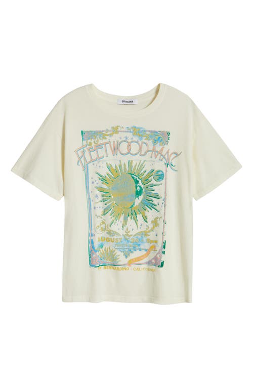 Daydreamer Fleetwood Mac Dreams Cotton Graphic T-shirt In Stone Vintage