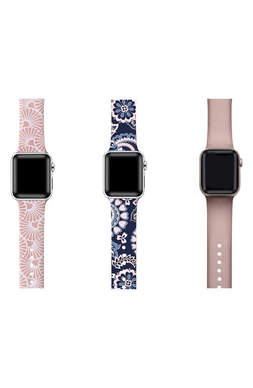 The Posh Tech Assorted 3-pack Silicone Apple Watch® Watchbands In Assorted