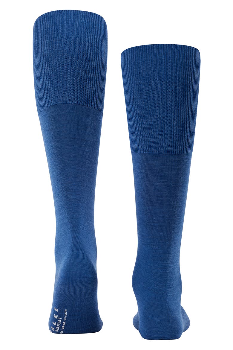 Airport Knee High Socks, Alternate, color, ROYAL BLUE