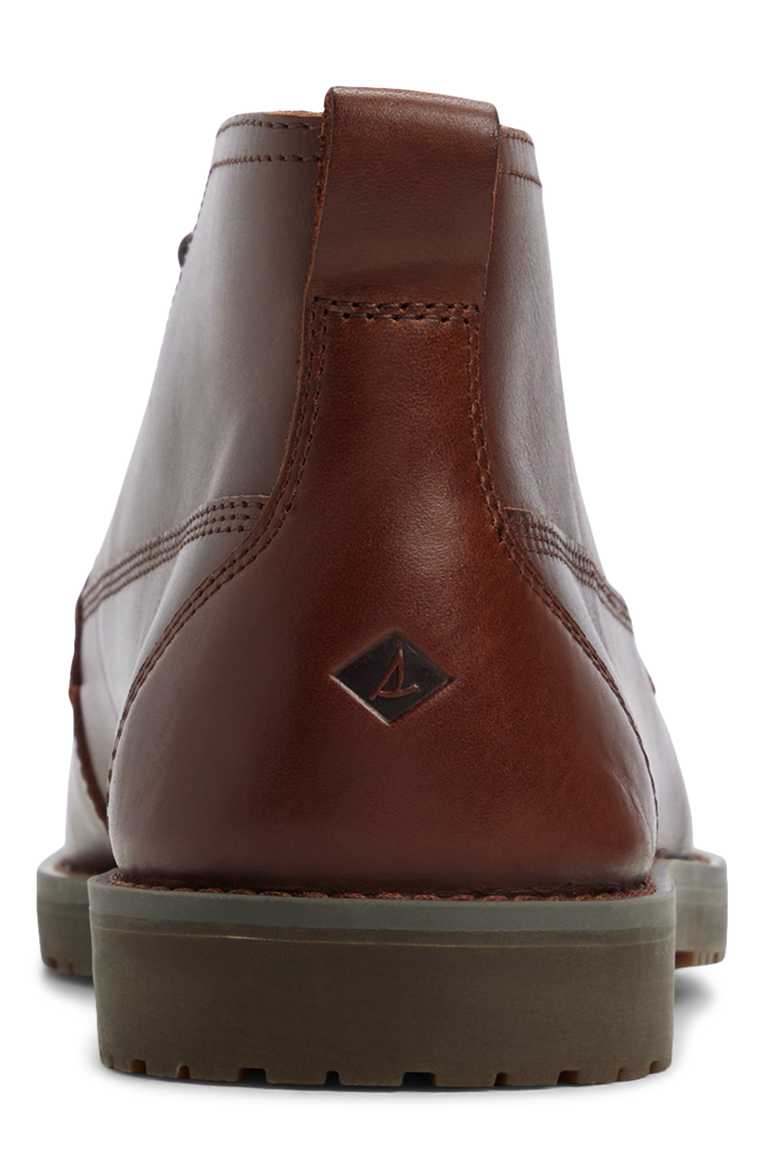 Mini Lug Mid Leather Boot, Alternate, color, OTHER BROWN