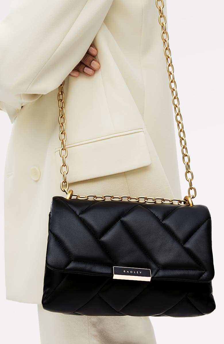 Radley Mill Bay X-Large Quilted Shoulder Bag, Alternate, color, Black