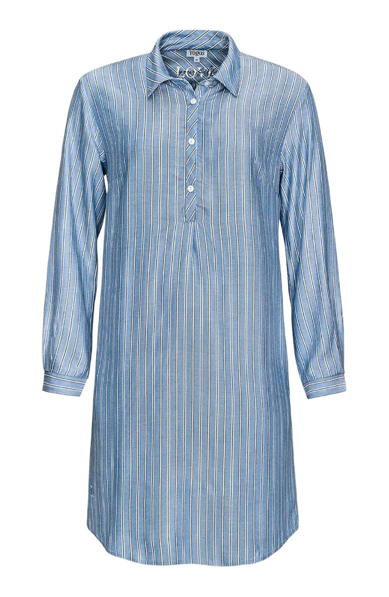 Togas Clarity Women's Shirt, Alternate, color, Blue