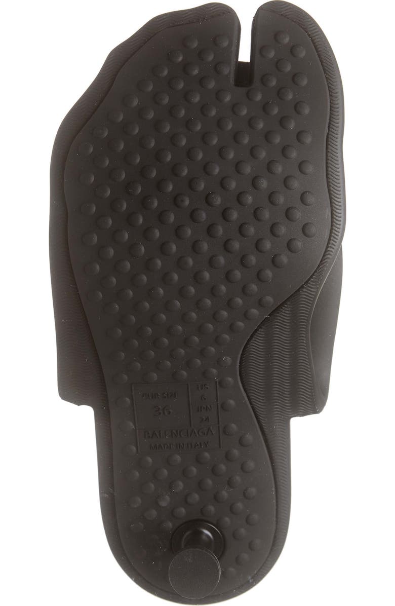 Balenciaga Split Toe Flip Flop, Alternate, color,