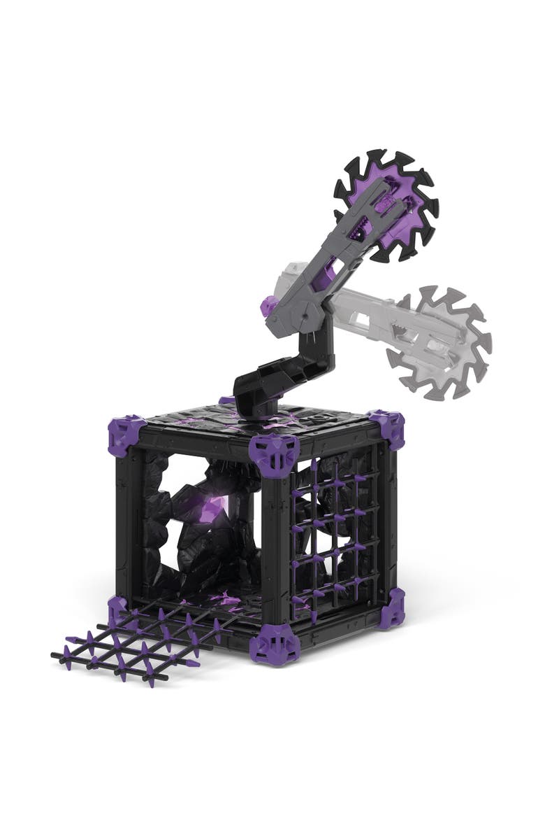 Schleich Eldrador Creatures, BattleCave Shadow Tiger, 27 Piece Combat Toy Playset, Alternate, color, Multicolored