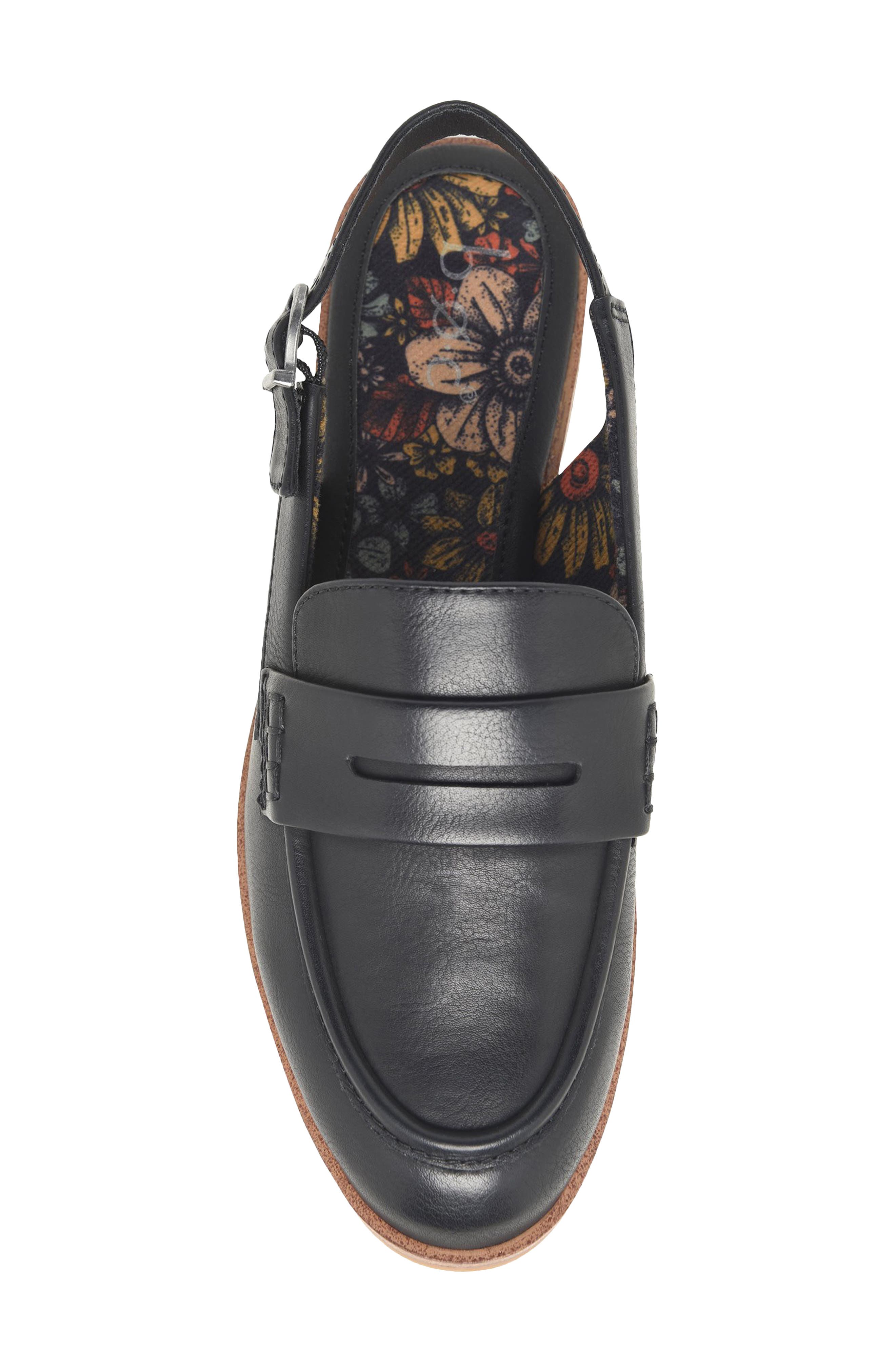 B O C BY BØRN Belle Slingback Penny Loafer, Alternate, color, Black