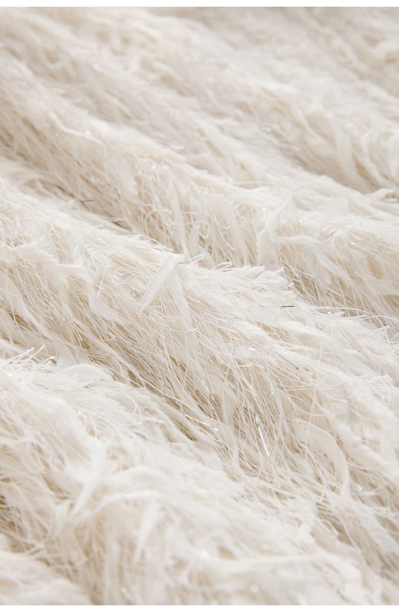 NEXT Feather Miniskirt, Alternate, color, White