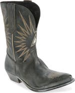 Golden Goose Wish Star Short Western Boot