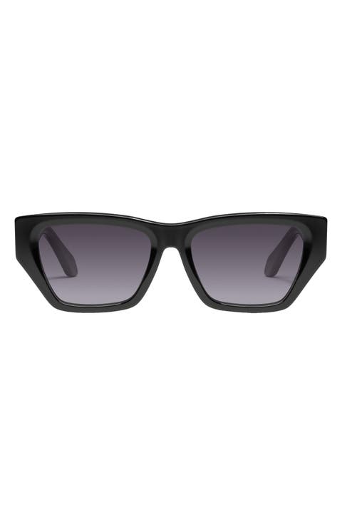 No Apologies 55mm Gradient Square Sunglasses