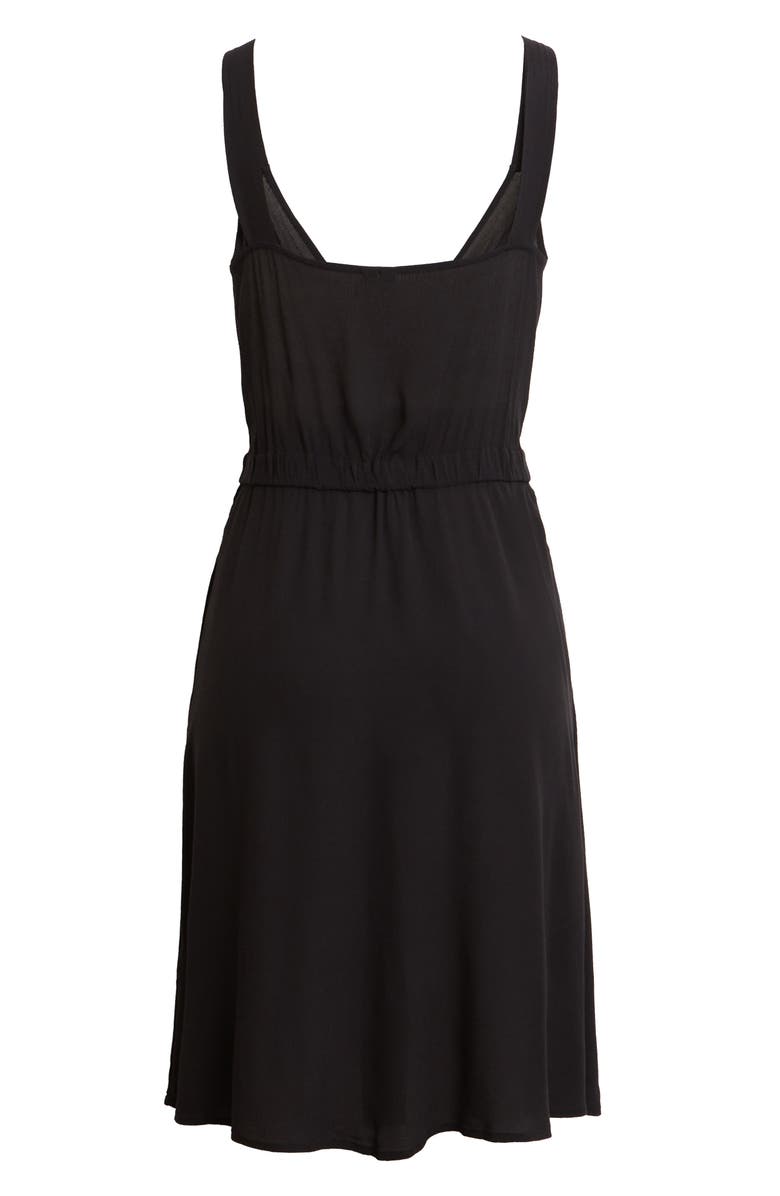 Treasure & Bond Sleeveless Tie Waist Dress, Alternate, color,