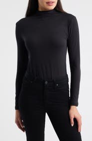 NIKKI LUND Melody Funnel Neck Top