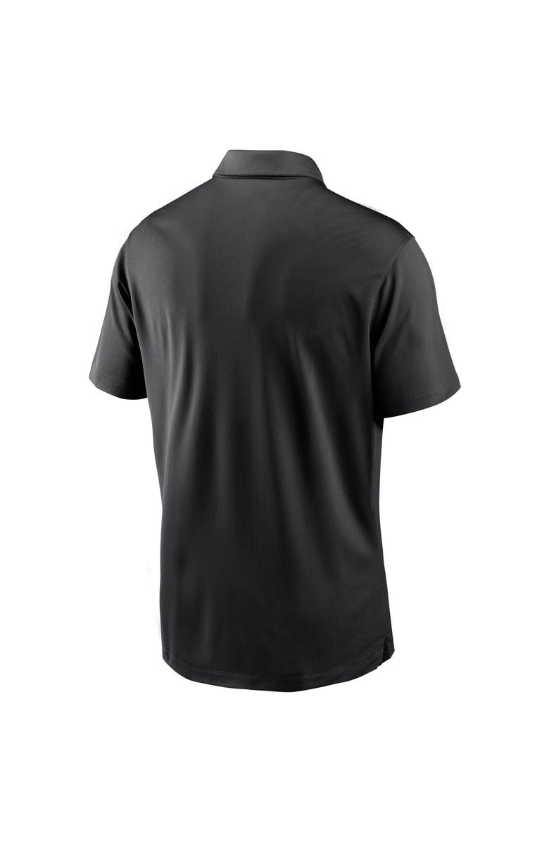 Nike Men's Nike Black Baltimore Ravens Fan Gear Franchise Heat-Sealed Graphic Team Polo, Alternate, color, 