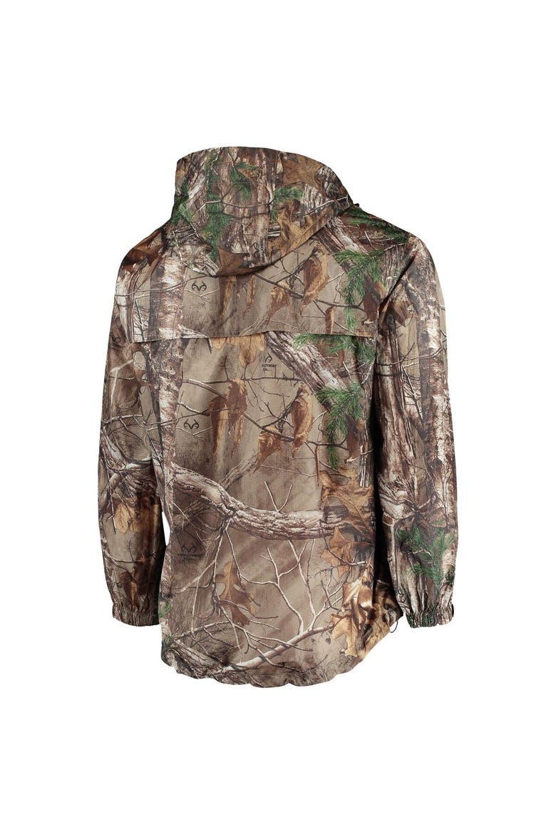 Men's Dunbrooke Realtree Camo Philadelphia Eagles Circle Sportsman Waterproof Packable Full-Zip Jacket, Alternate, color, Realtree Camo