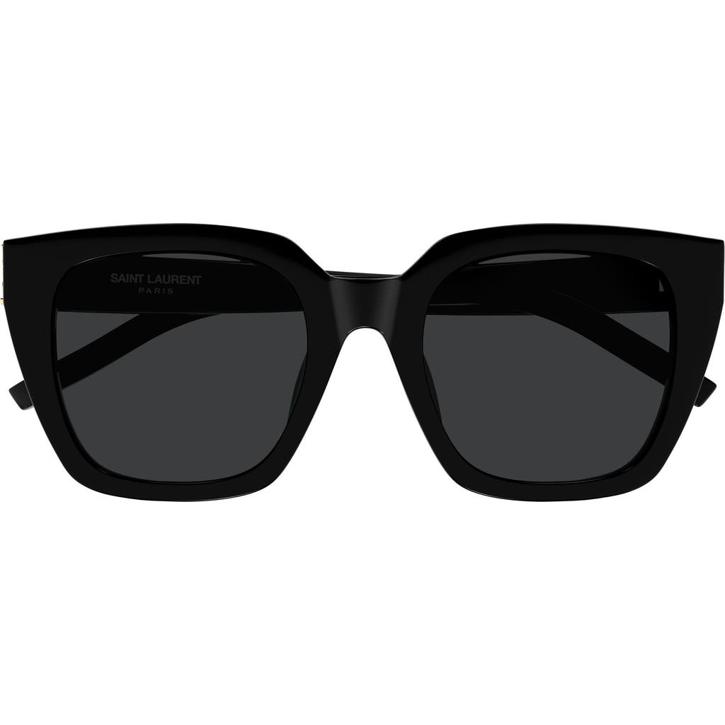 Saint Laurent 51mm Cat Eye Sunglasses in Black  product