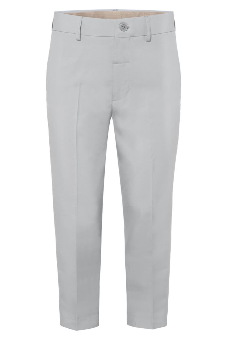 Groovy Grey Solid Suit, Alternate, color, GREY
