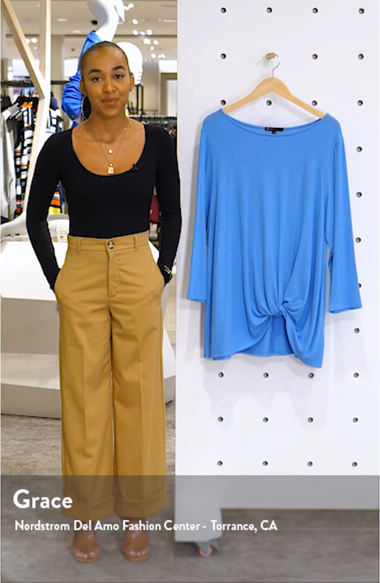 Gibson Twist Front Cozy Pullover, sales video thumbnail