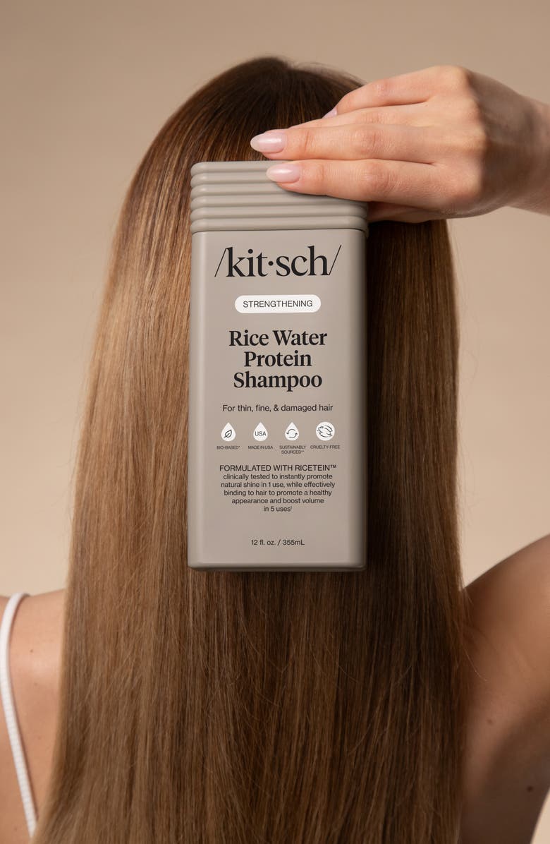 Kitsch Rice Water Protein Shampoo for Hair Growth, Alternate, color, 