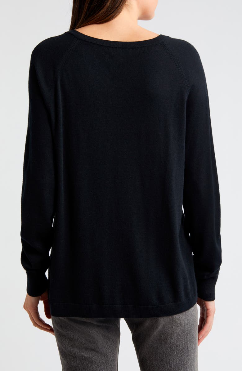 Treasure & Bond Relaxed V-Neck Sweater, Alternate, color,