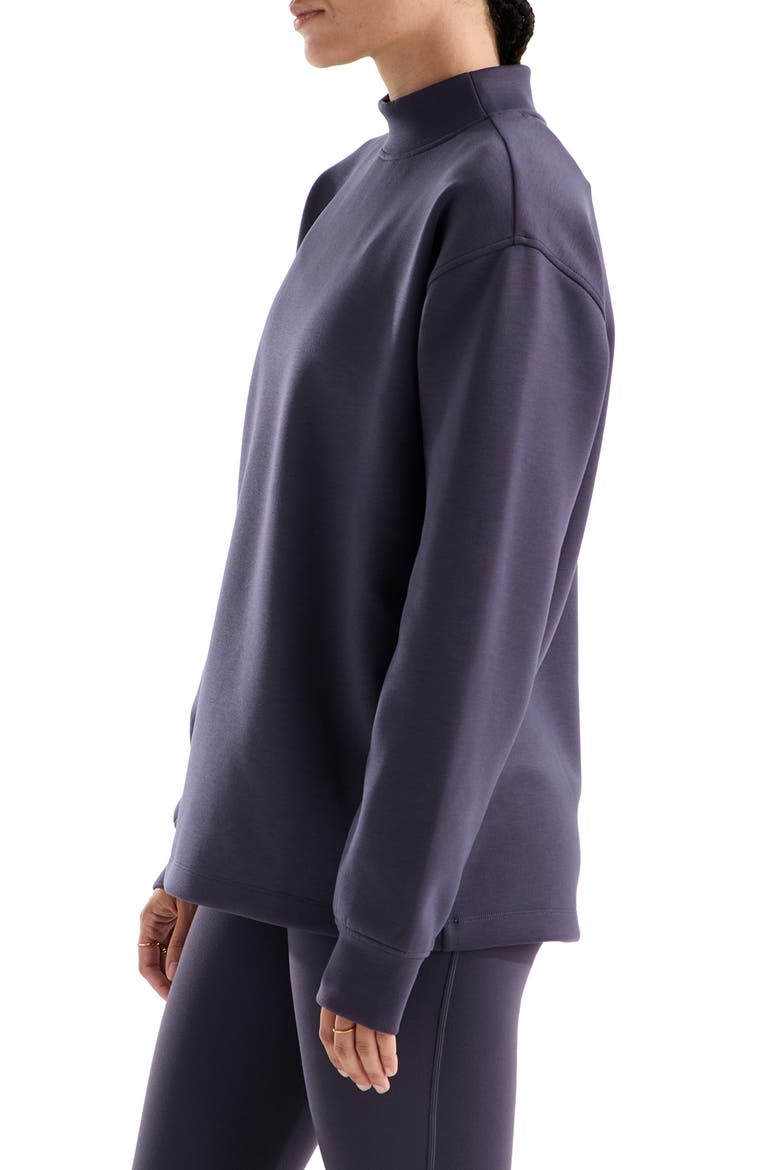 Jaida FlashDry-XD Performance Mock Neck Sweatshirt, Alternate, color, ENDLESS DUSK