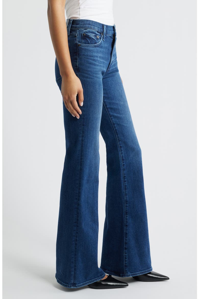 Kinsley Flare Jeans, Alternate, color, MODERN
