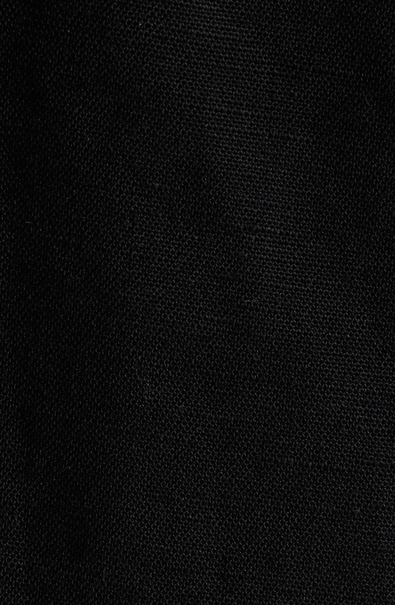 rag & bone Allison Ankle Wide Leg Pants, Alternate, color, Black
