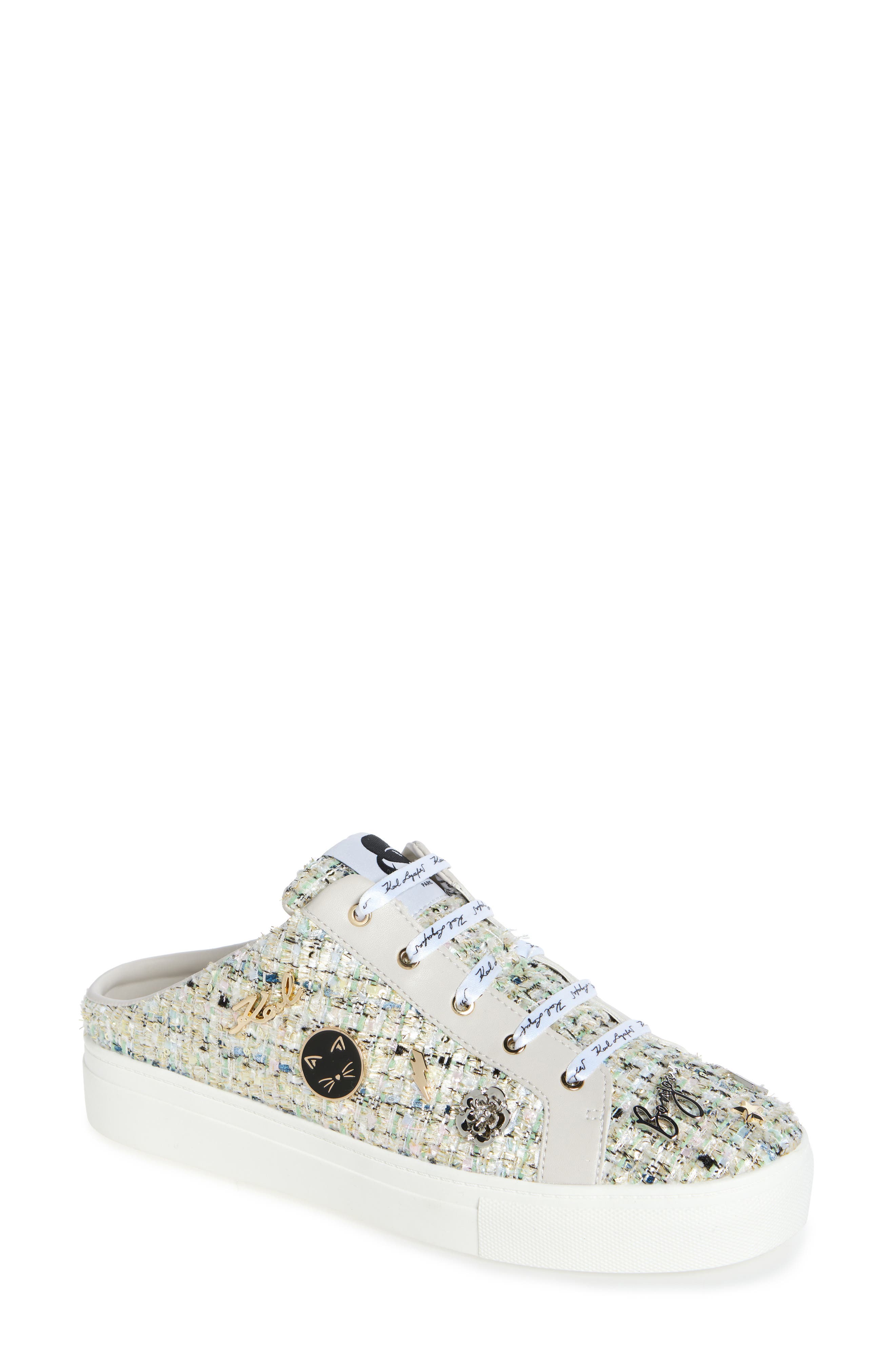 KARL LAGERFELD PARIS Cordelia Sneaker Mule, Main, color, 
