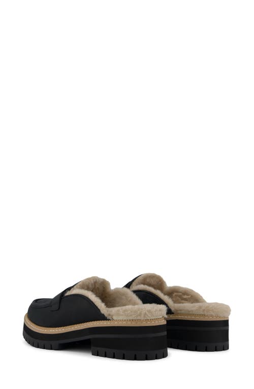 TOMS TOMS CARA FAUX FUR LINED MULE 