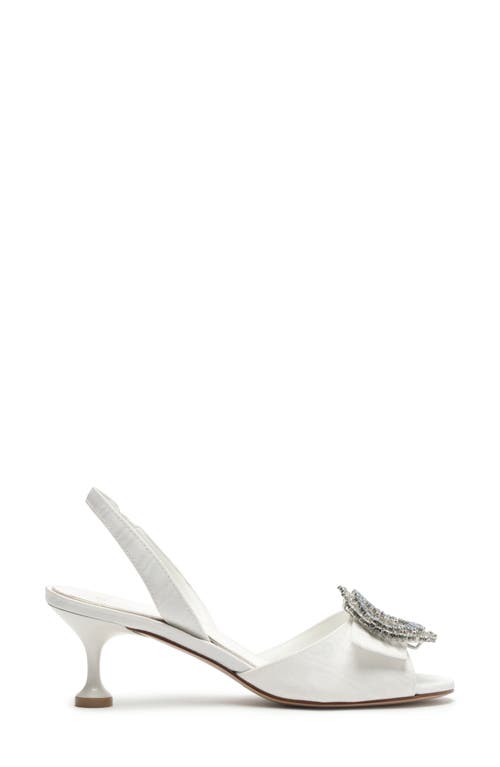 Alexandre Birman Easy Madelina Slingback Sandal In White