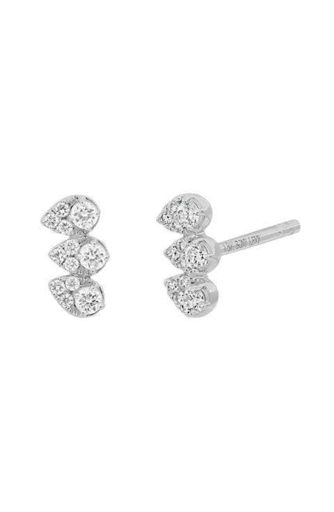 Maya Diamond Stud Earrings