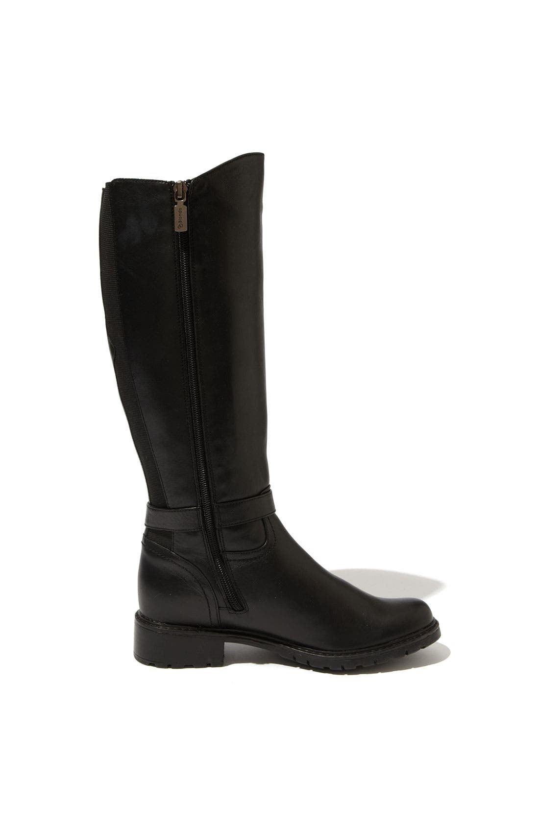 'Viviane' Waterproof Boot, Alternate, color, BLACK