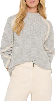 NIC+ZOE Dashing Diamonds Sweater