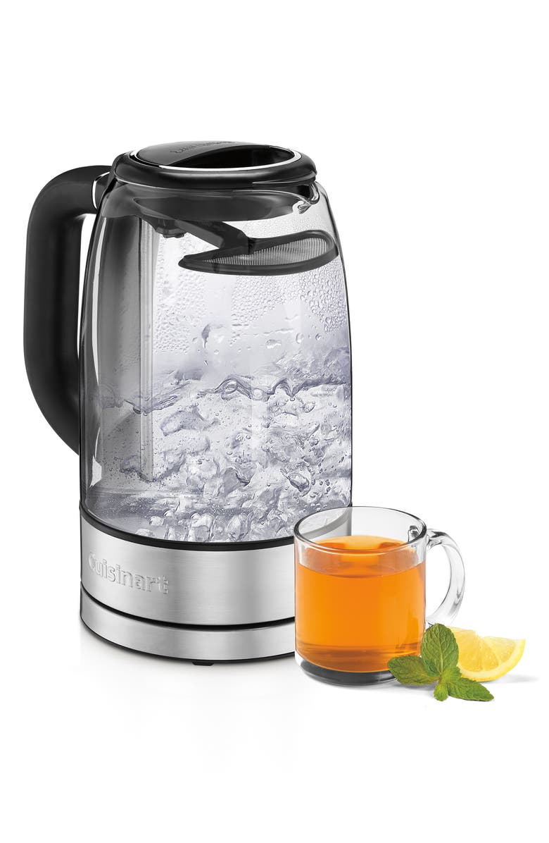 Cuisinart 1.7-Liter Glass Cordless Electric Kettle, Main, color, 