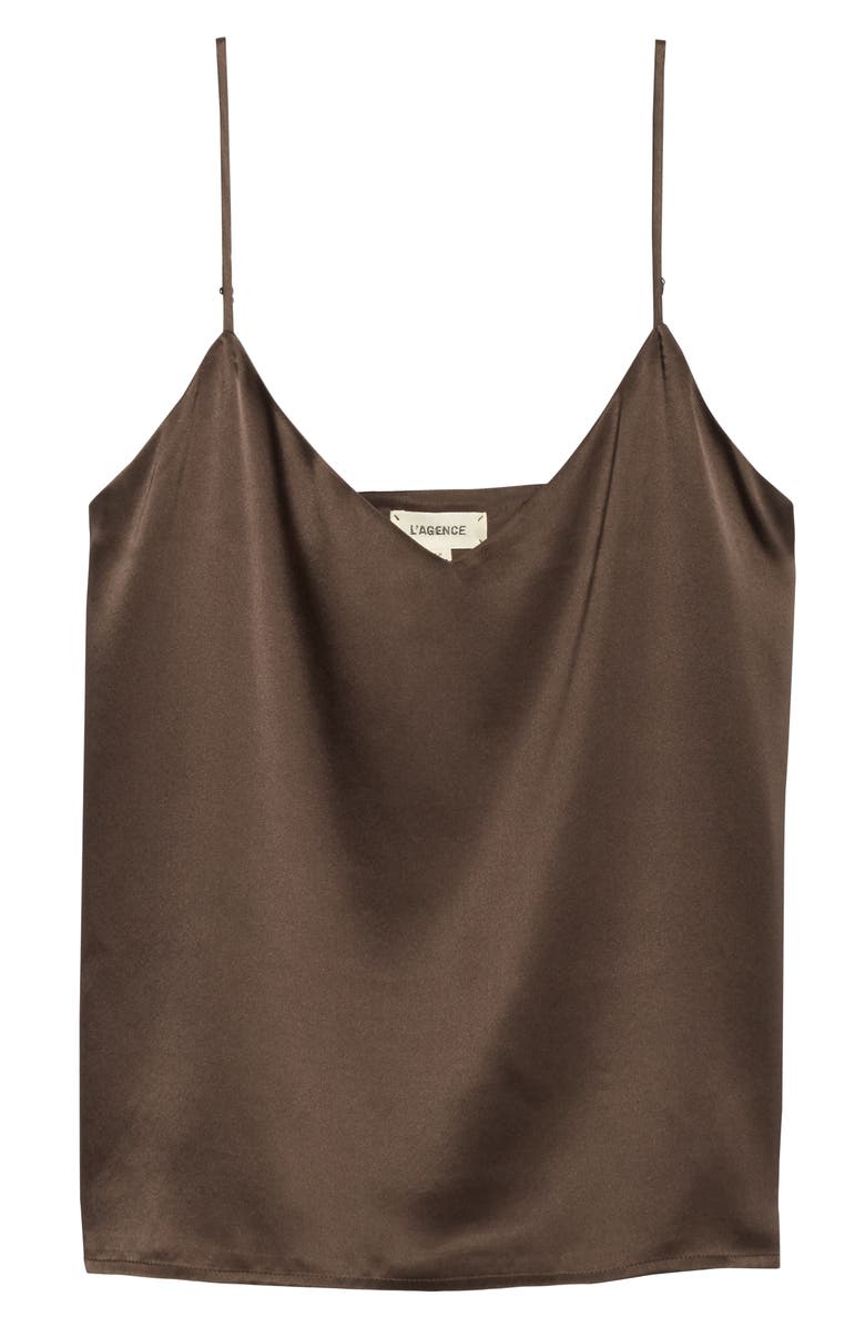 L'AGENCE Jane Silk Camisole, Alternate, color, 