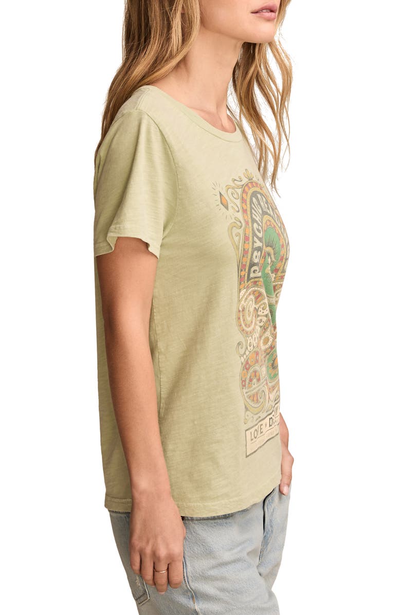 Lucky Brand Psychic Reading Cotton Graphic T-Shirt, Alternate, color, 