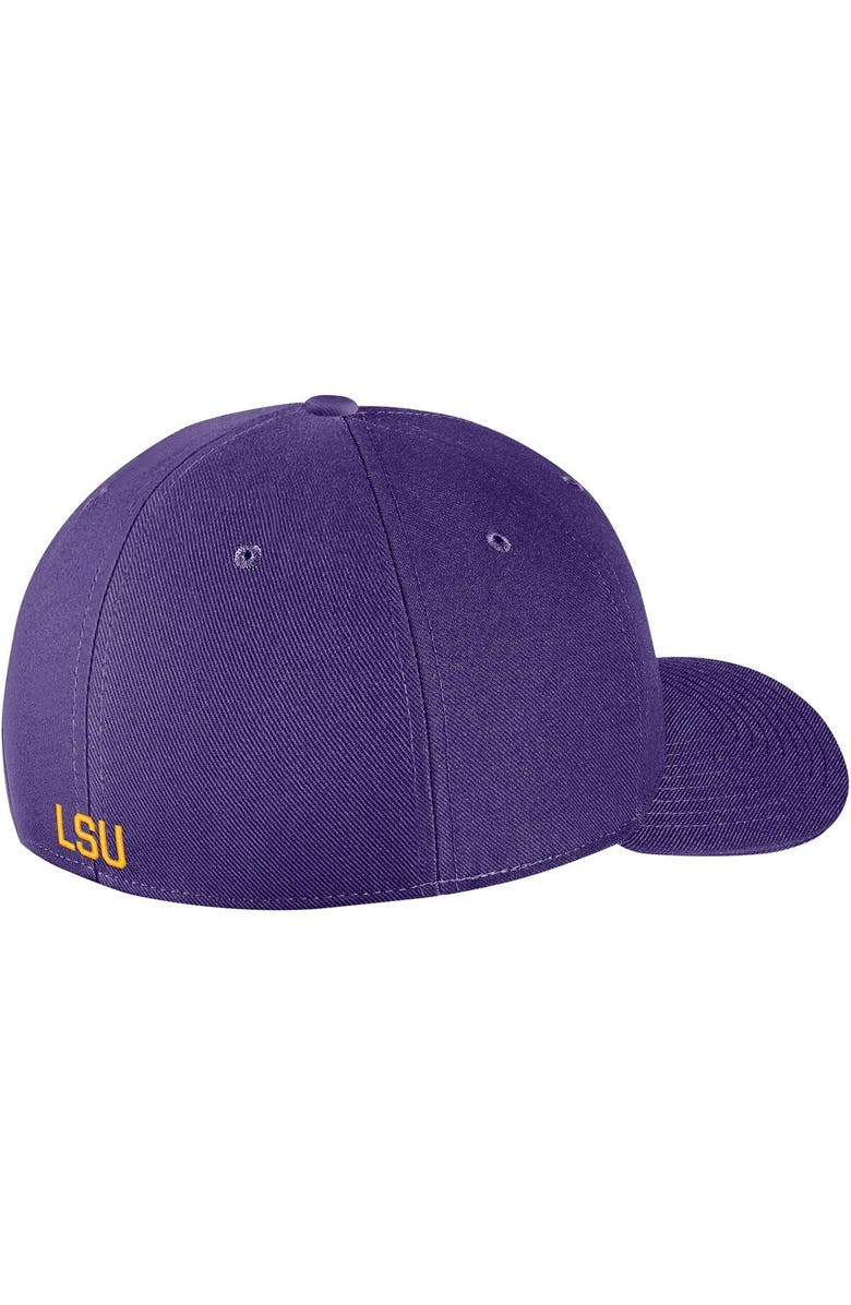 Nike Men's Nike Purple LSU Tigers Classic99 Swoosh Performance Flex Hat, Alternate, color, 