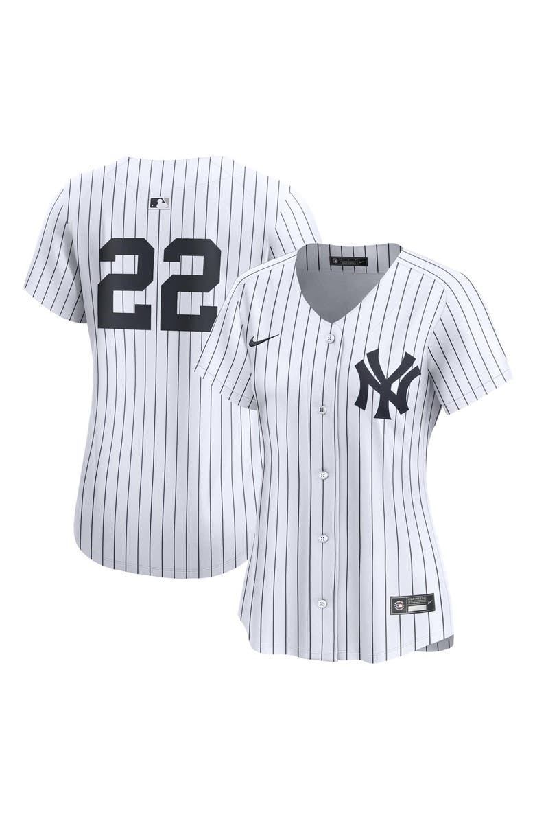 Nike Women's Nike Juan Soto White New York Yankees Home Limited Player Jersey, Main, color, 