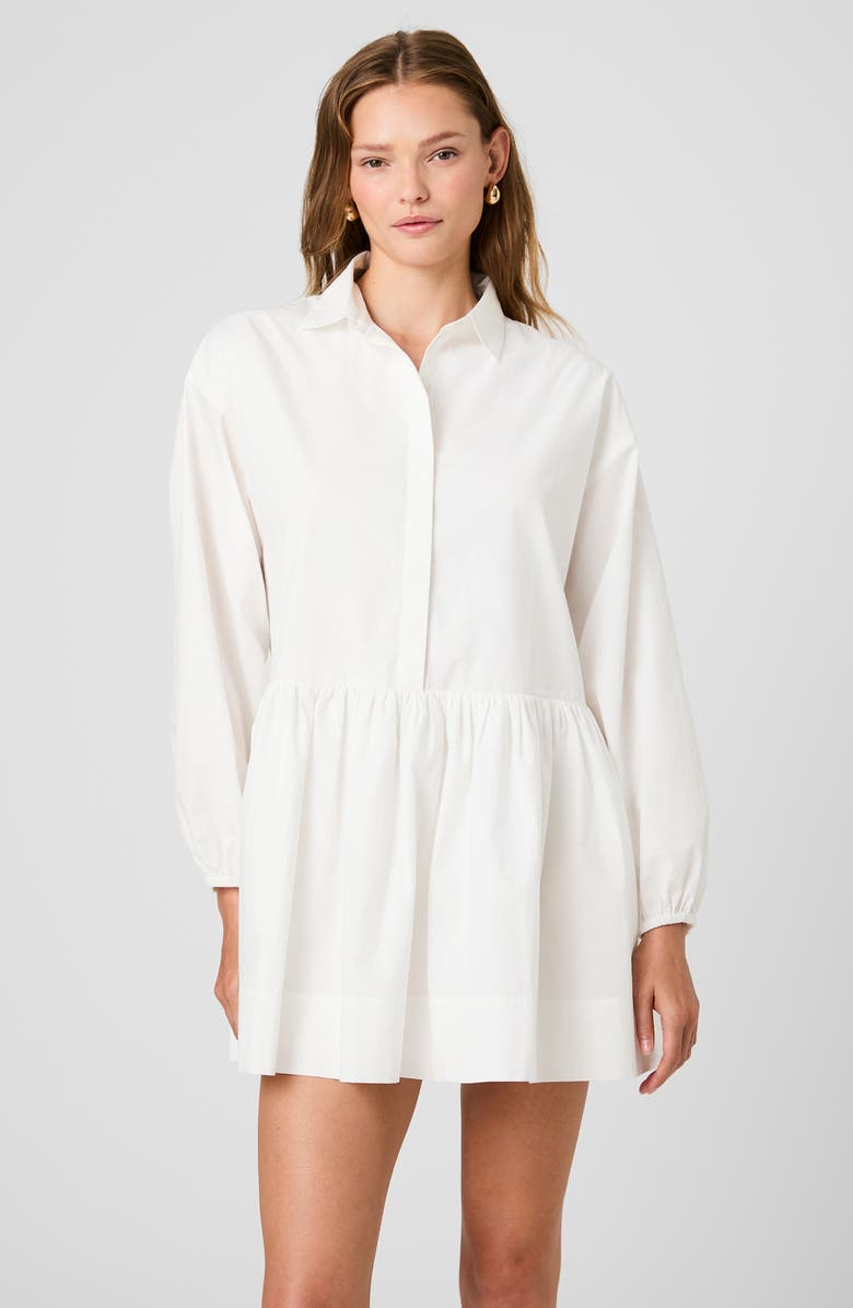 French Connection Cambria Long Sleeve Flare Shirtdress, Alternate, color,