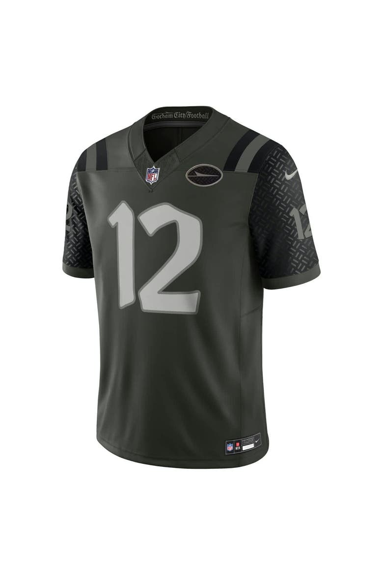 Men's Nike Joe Namath Gotham Green New York Jets 2025 Rivalries Collection Retired Player Limited Jersey, Alternate, color, Green