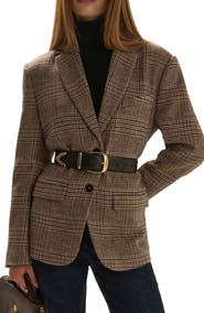 Favorite Daughter The Dean Glen Plaid Blazer