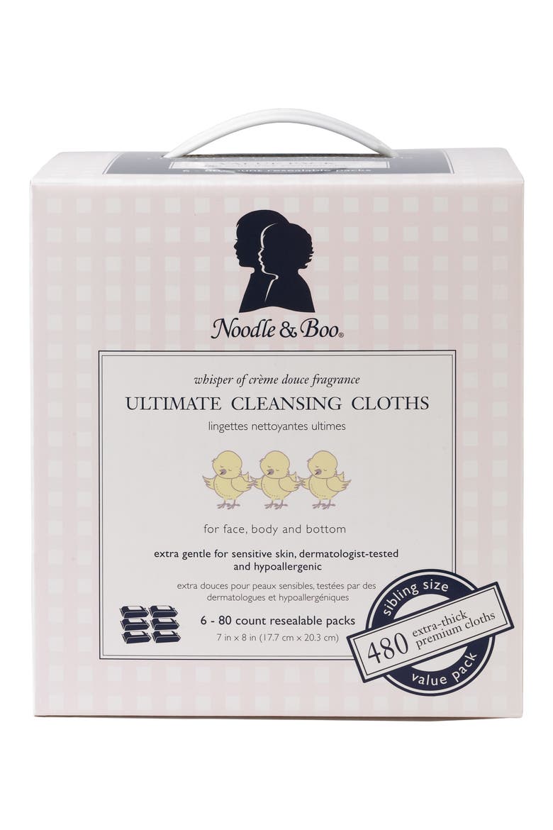 6-Pack Ultimate Cleansing Cloths, Alternate, color, WHITE