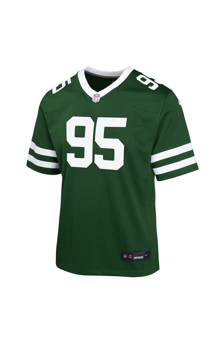 Nike Youth Nike Quinnen Williams Legacy Green New York Jets Game Jersey, Alternate, color, Green