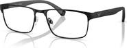 Emporio Armani 58mm Rectangle optical glasses