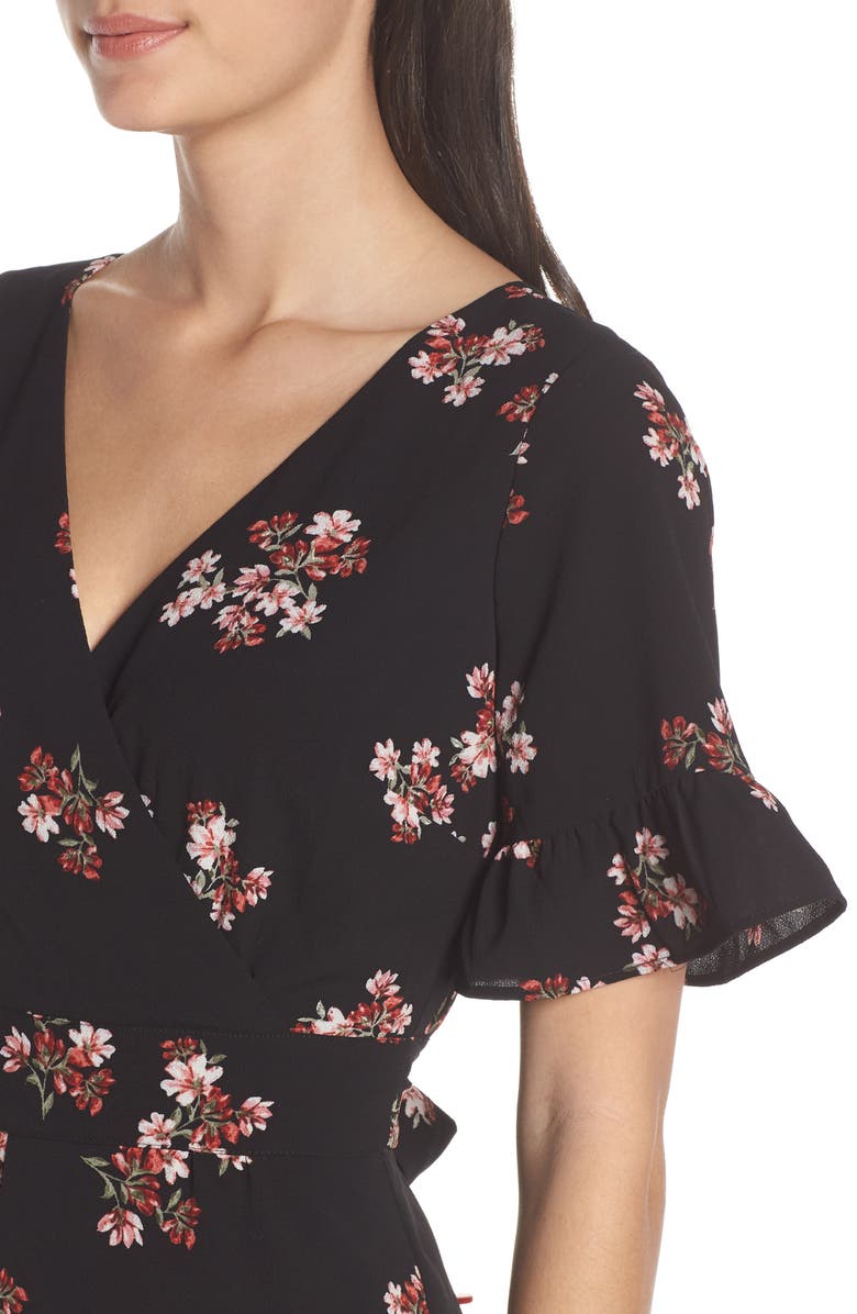 BB Dakota by Steve Madden BB Dakota Floral Orchard Romper, Alternate, color,